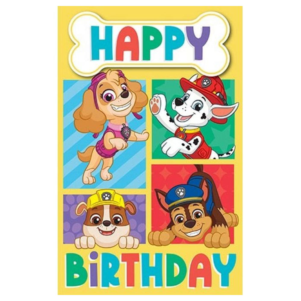 Paw Patrol Birthday Card