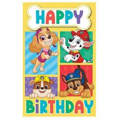 Paw Patrol Birthday Card