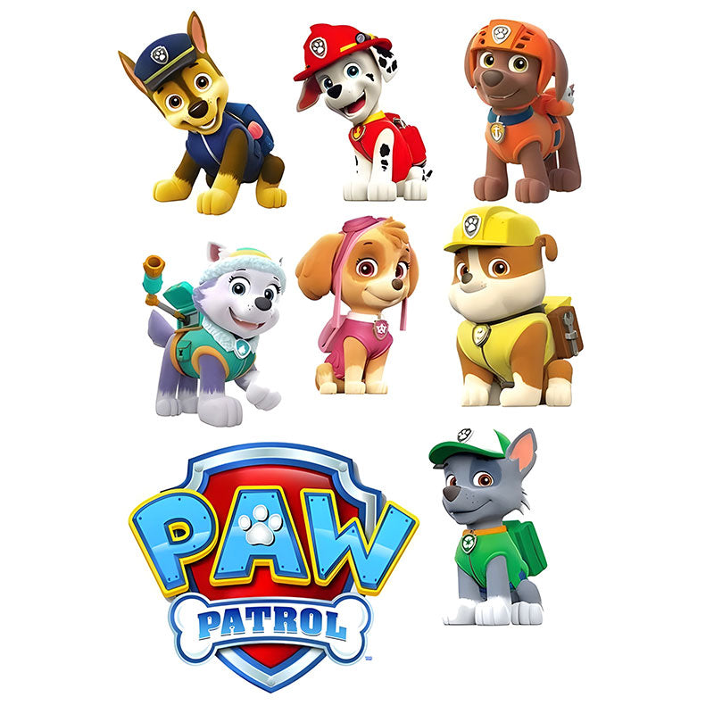 Paw Patrol Edible Icing Icons