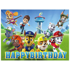 Paw Patrol Poster Backdrop