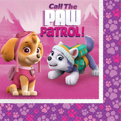 Paw Patrol Girl Napkins 16pk