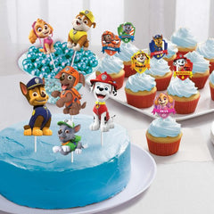 Paw Patrol Cake Topper Kit 12pk