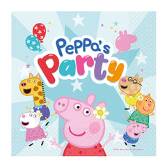 Peppa Pig Napkins 16pk