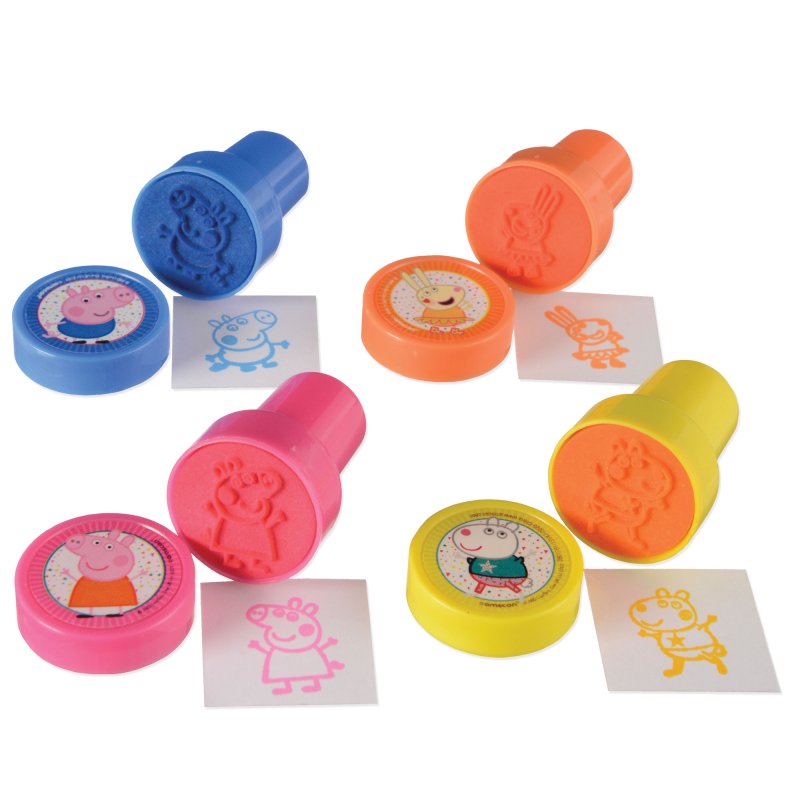 Peppa Pig Party Stamps 4pk