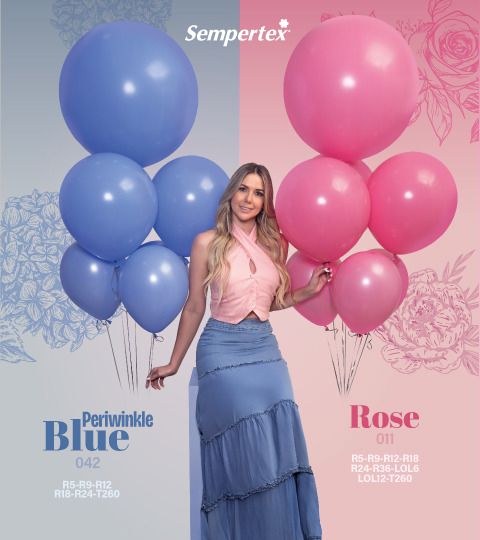 Rose Pink Balloons