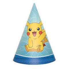 Pokemon Party Hats 8pk