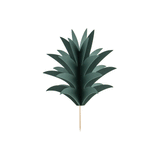 Pineapple Leaves Cupcake Topper