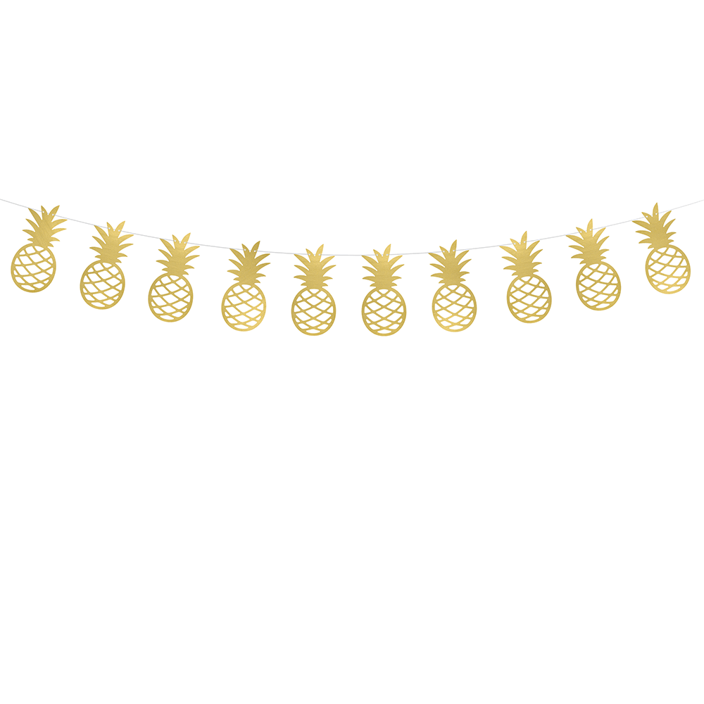 Gold Pineapple Garland