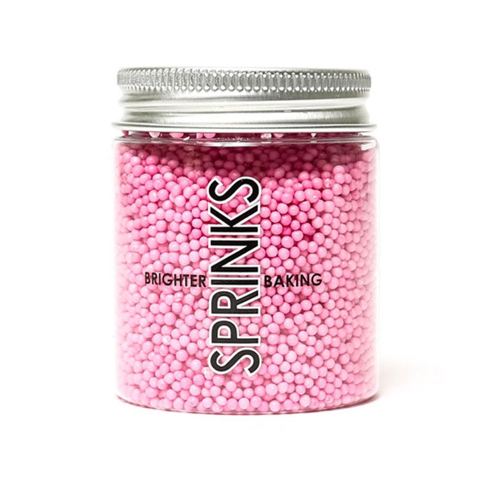 Pink Nonpareils Sprinkles