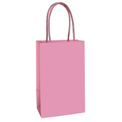 Pink Kraft Treat Bags 8pk