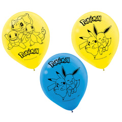 Pokemon Balloons 6pk