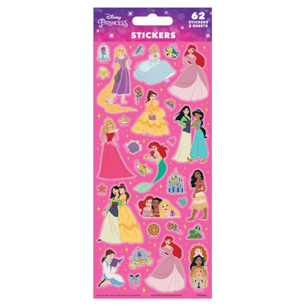 Disney Princess Stickers 62pk