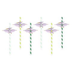 Pterodactyl Dinosaur Straws 6pk