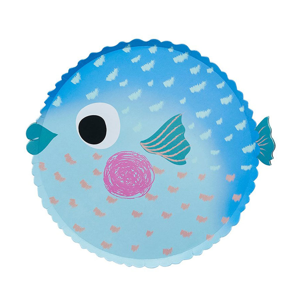 Puffer Fish Plates 8pk