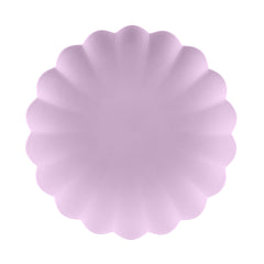 Violet Frill Reusable Plates 4pk