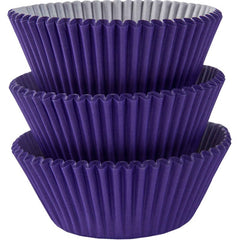 Purple Cupcake Cases 75pk