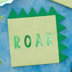 Roar Dinosaur Napkins 16pk