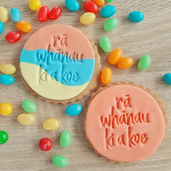 Rā Whānau Fondant Stamp