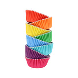 Rainbow Cupcake Cases 100pk