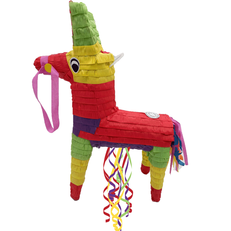 Rainbow Donkey Pinata