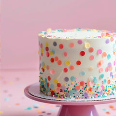 Rainbow Mix Wafer Decorations