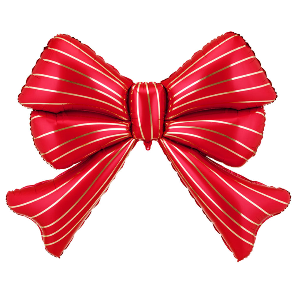 XXL Jumbo Red Bow Foil Balloon