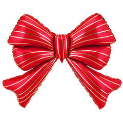 XXL Jumbo Red Bow Foil Balloon