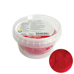Cake Craft Fondant Red 200g