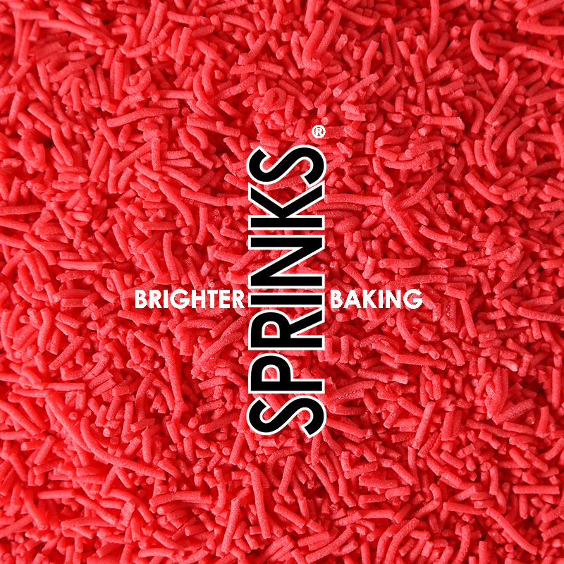 Red Jimmies Sprinkles