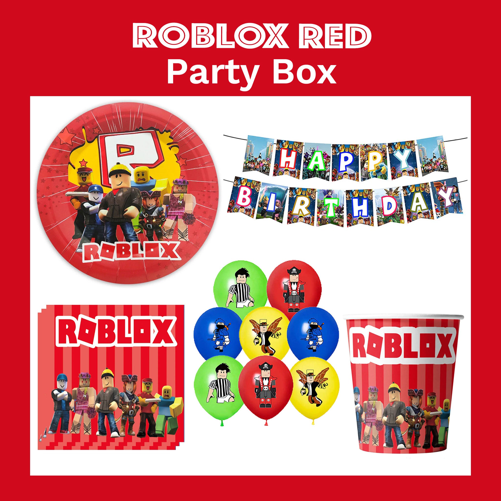 Roblox Red Party Box