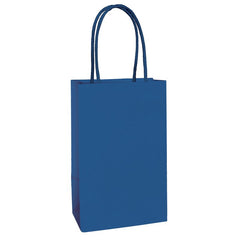 Royal Blue Kraft Treat Bags 8pk