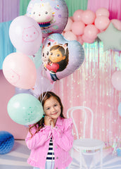 Gabby's Dollhouse Cakey Balloons 6pk