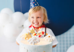 Airplane Birthday Candles 3pk