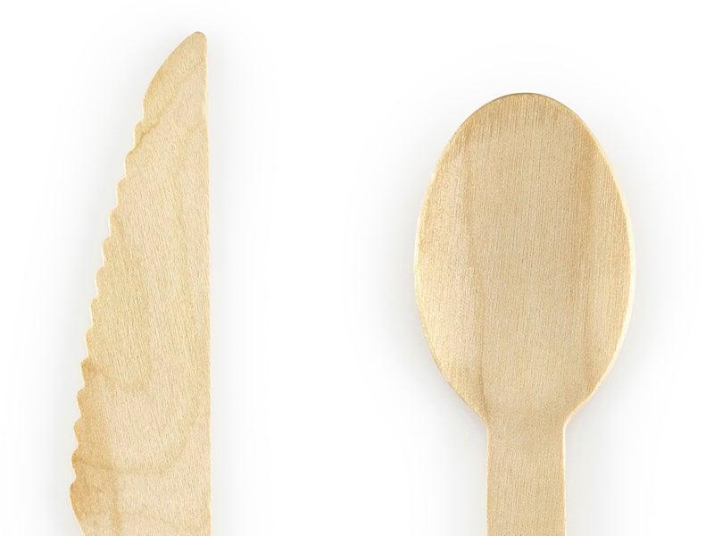Pastel Wooden Cutlery