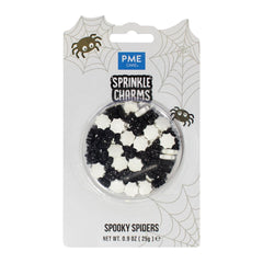 Spooky Spiders Sprinkle Charms