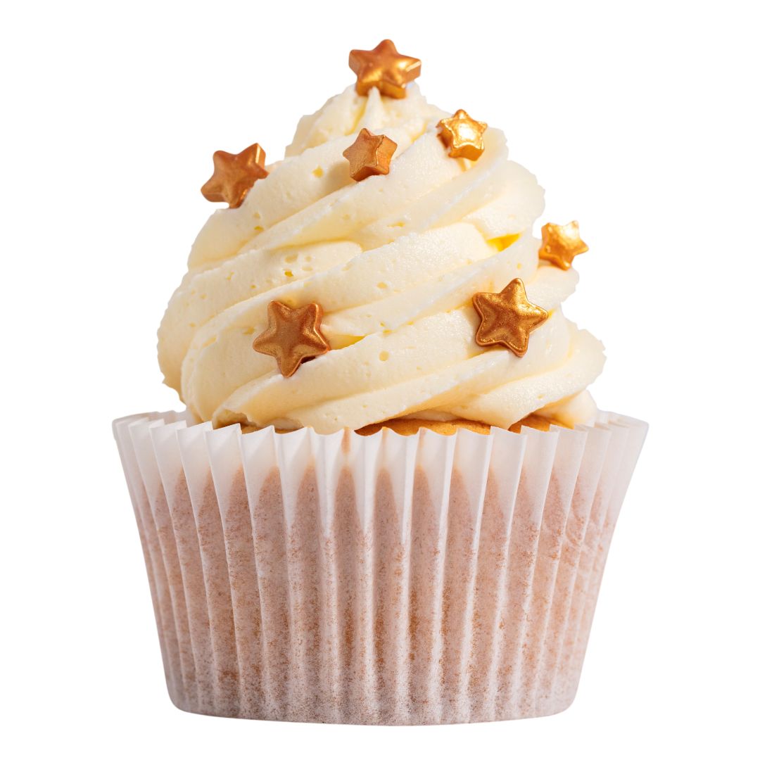 Gold Stars Sprinkle Charms