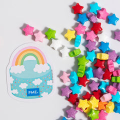 Rainbow Stars Sprinkle Charms