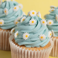 White Daisies Sprinkle Charms