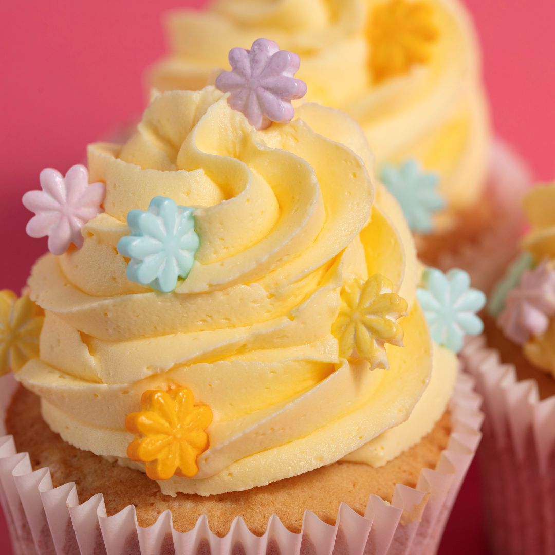Pastel Flowers Sprinkle Charms