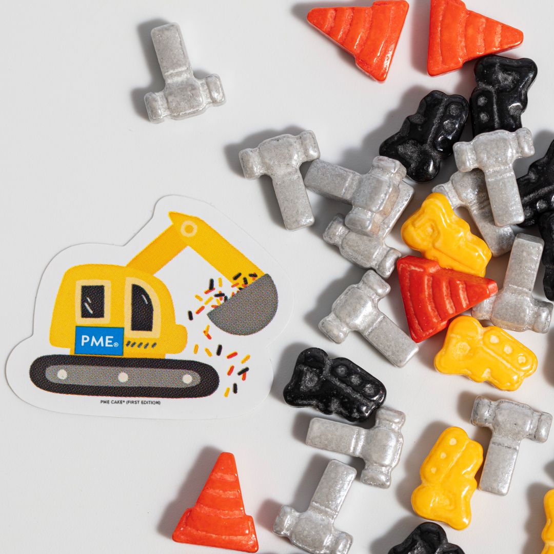 Construction Site Sprinkle Charms