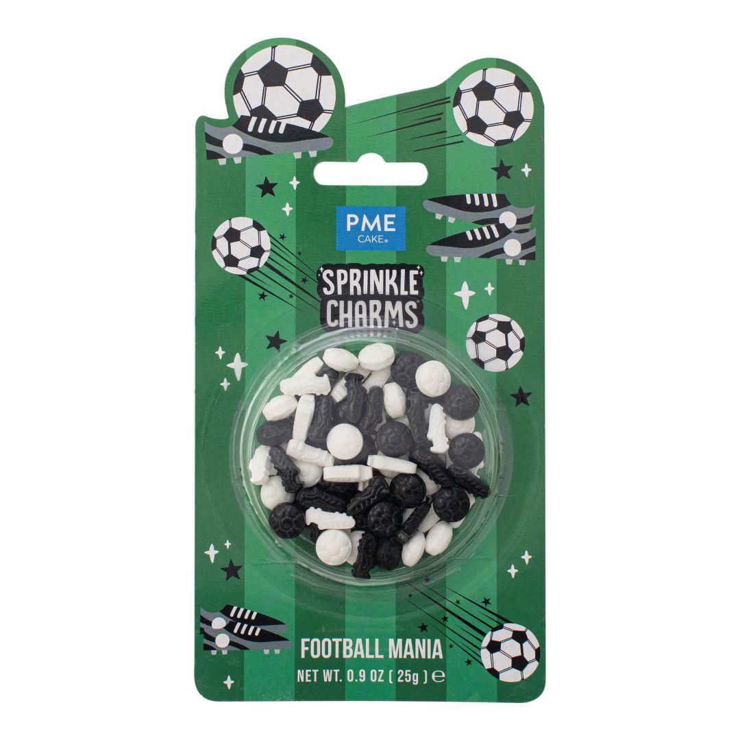 Football Mania Sprinkle Charms