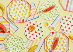 Colourful Stripe Napkins 20pk