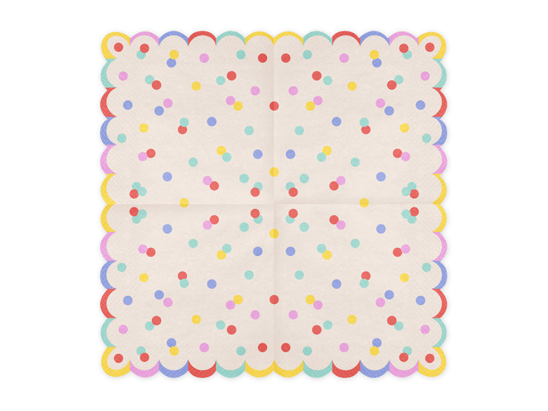 Confetti Napkins 20pk