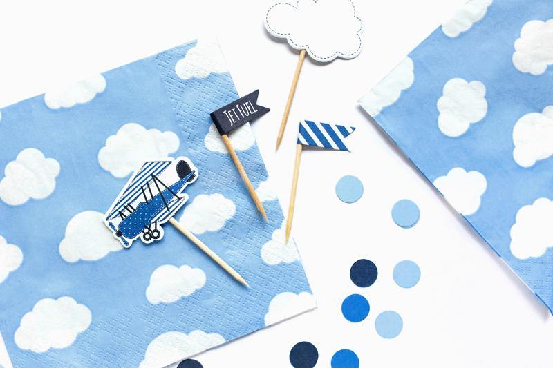 Blue Cloud Napkins 20pk