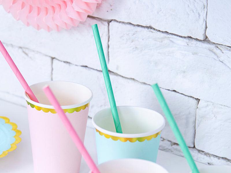 Light Pink Straws 10pk