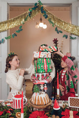 Santa Taper Candles 2pk