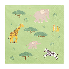 Safari Napkins 12pk