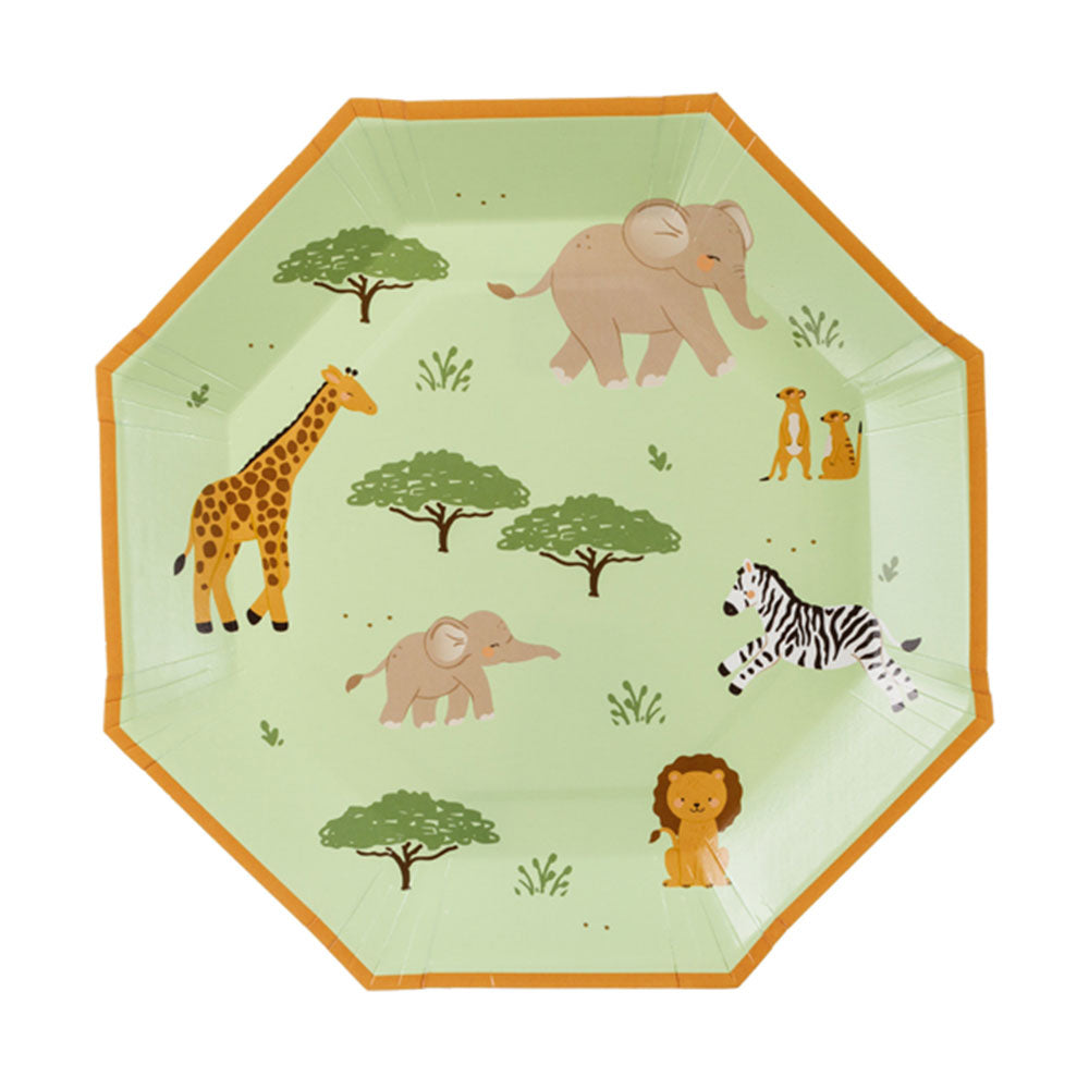 Safari Plates 6pk