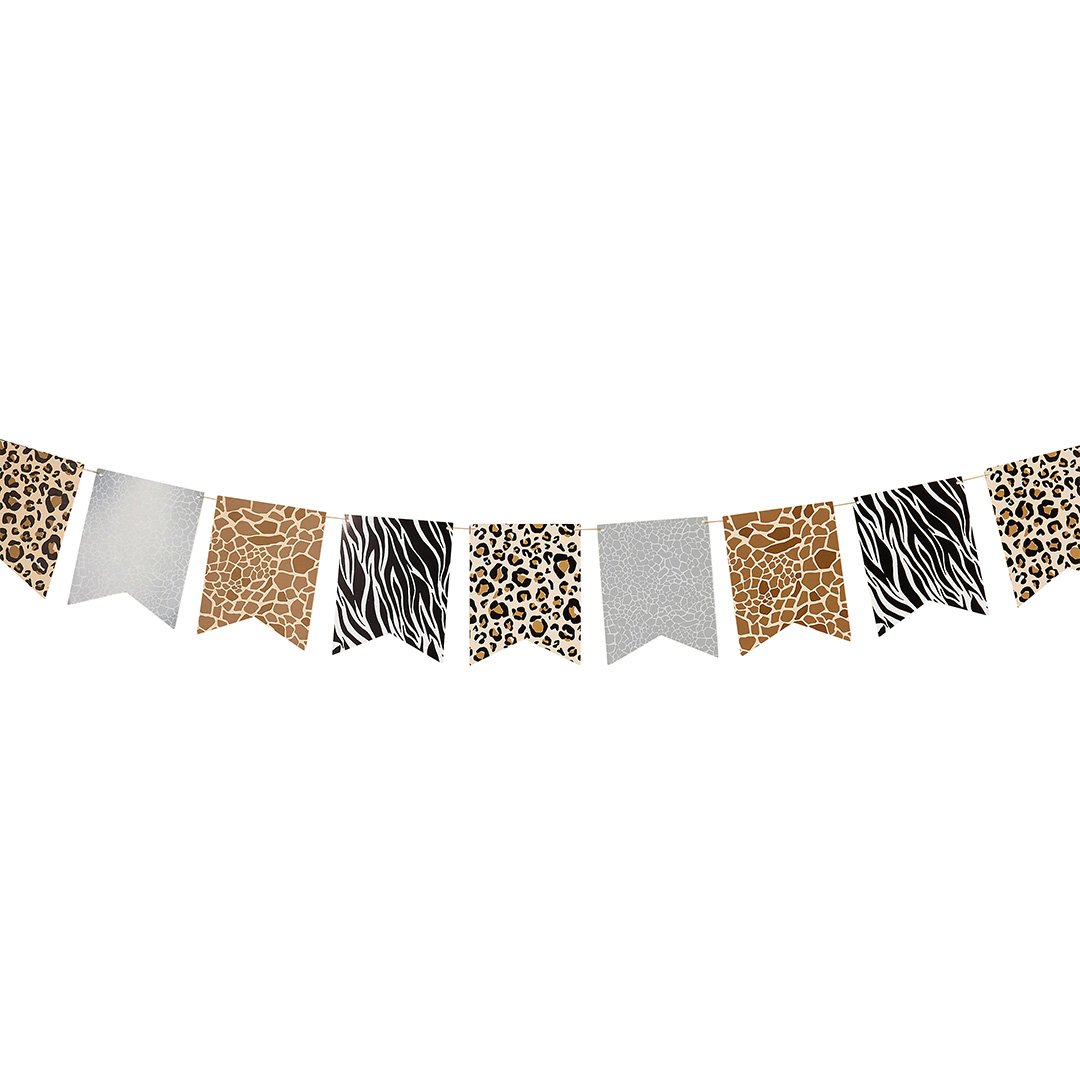Animal Print Bunting