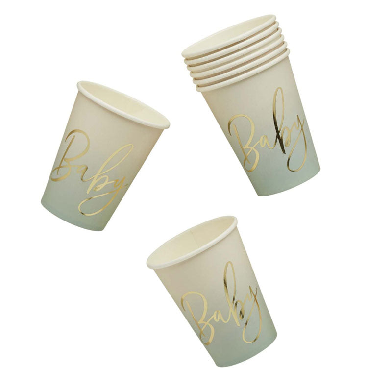 Sage Baby Cups 8pk